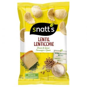 Snatt´s Lentil Chips cheese & herbs 85g 12