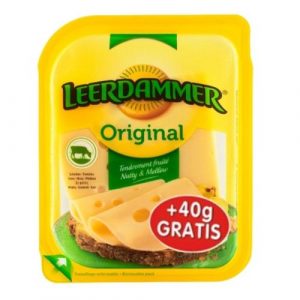 Syr Leerdammer 45% Originál plátky 100g+40g Grátis 20