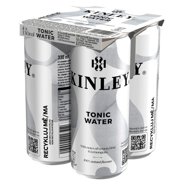 Kinley Tonic Water 4x330ml *ZO 1
