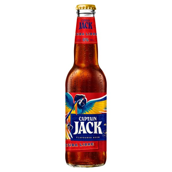 Pivo Captain Jack Cuba Libre 6% 330ml sklo 1