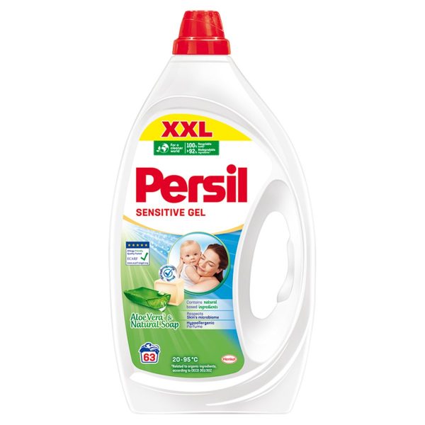 Persil Sensitive prací gel 63PD 2,835l 1