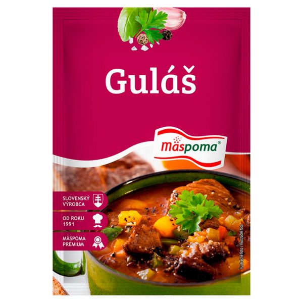 Guláš, prípravok s koreninami 25g Mäspoma 1