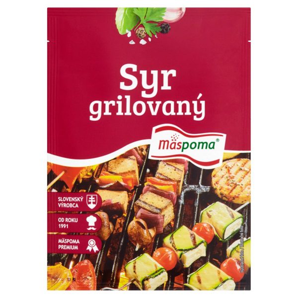 Syr grilovaný, prípravok s koreninami 15g Mäspoma 1