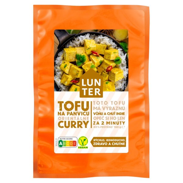 Tofu na panvicu orientálne curry 180g Lunter 1