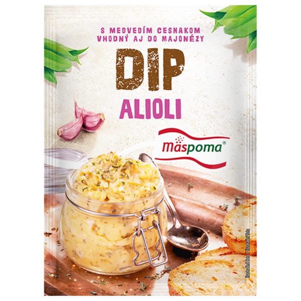 Dip alioli s medvedím cesnakom 25g Mäspoma 1