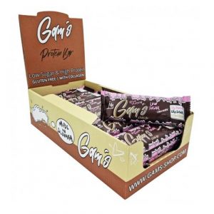 Gam´s Protein Bar kolagén čokoláda 24x50g 2