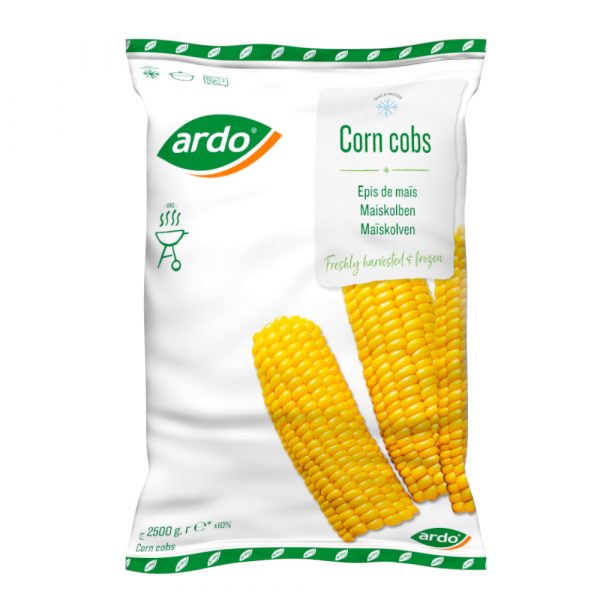 Mrazená Zelenina kukurica klasy 2,5kg Ardo 1