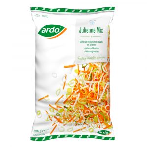 Mrazená zeleninová zmes Julienne 2,5kg Ardo 16