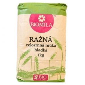 Múka ražná celoz.hladká BIO 1000g Biomila VÝPREDAJ 8