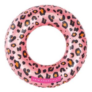 Nafukovacie koleso Leopard ružový 50cm Swim Essentials 15