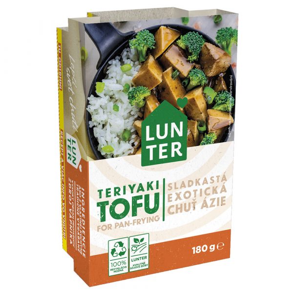 Tofu na panvicu ázijské teriyaki 180g Lunter 1