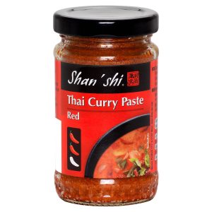 Pasta Thai Curry (Kari) červená štipľavá 115g Shan'shi 3