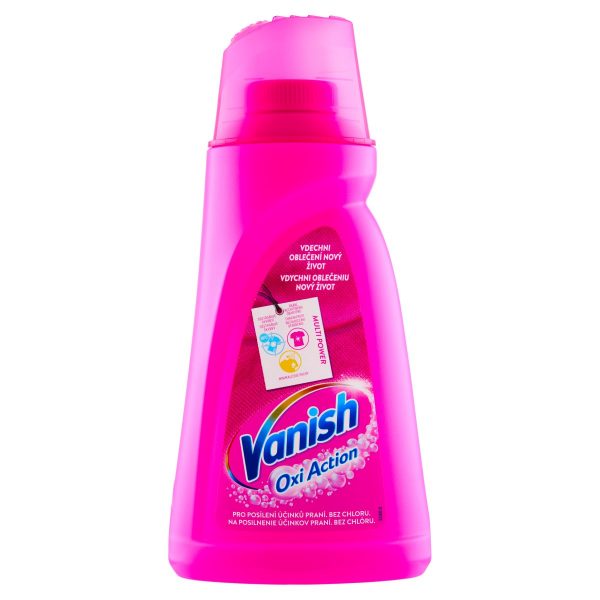 Vanish Oxi Action Tekutý odstraňovač škvŕn 1l 1