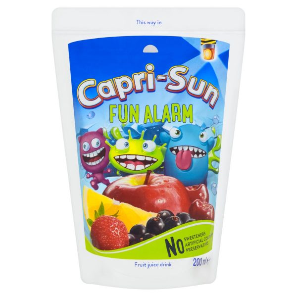 Capri-Sun Fun Alarm ovocný nápoj 200ml 1