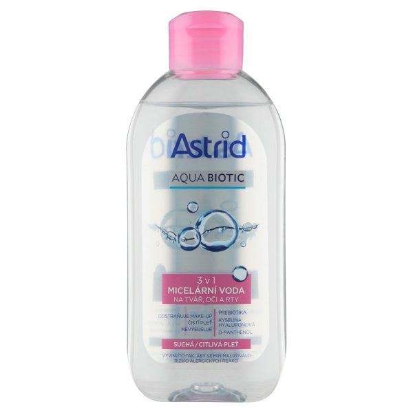Astrid Aqua Biotic micelárna voda 3v1 200ml 1