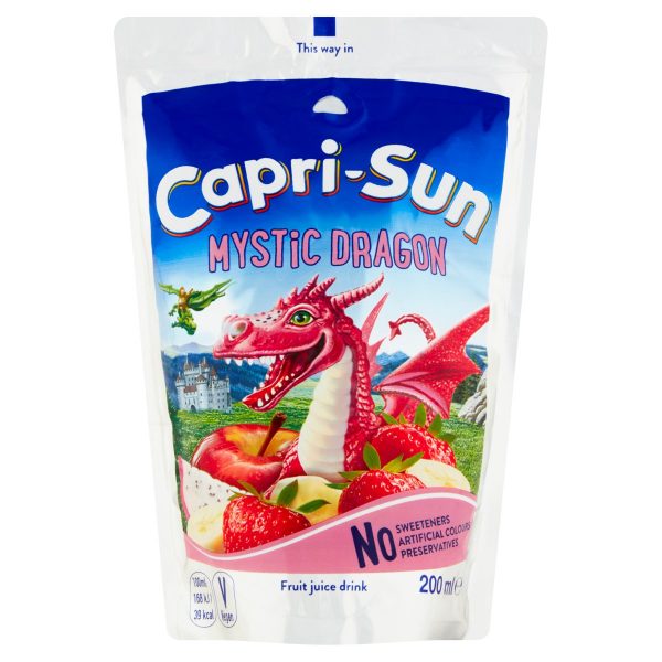 Capri-Sun Mystic Dragon ovocný nápoj 200ml 1