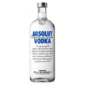 Absolut Vodka 40% 1 l 3