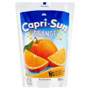 Capri-Sun Orange nesýtený ovocný nápoj 200ml 17
