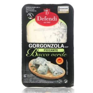 Gorgonzola Piccante Bacco Verde DOP 200g Defendi 24