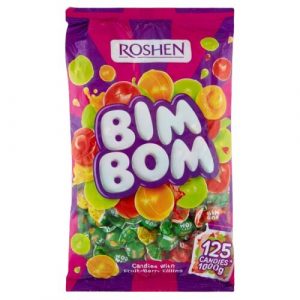 Roshen Bim Bom plnené ovocné cukríky 1kg 5