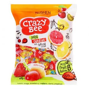 Roshen Crazy Bee ovocné želé cukríky 1kg 6