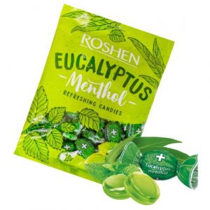 Roshen Eukalyptus mentolové cukríky 1kg 2