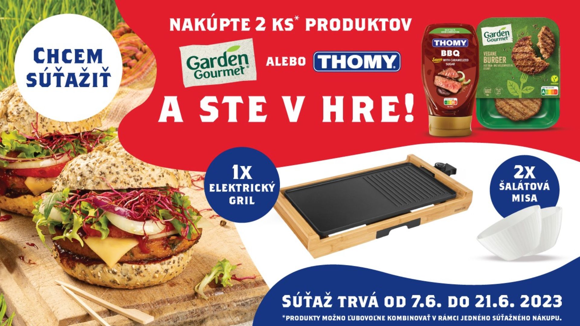 Súťaž s Thomy a Garden Gourmet