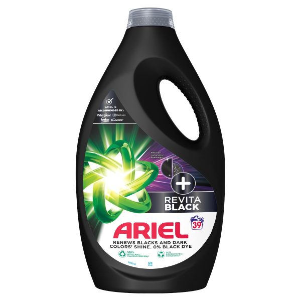 Ariel +Revita Black prací gel 39PD 1,95l 1
