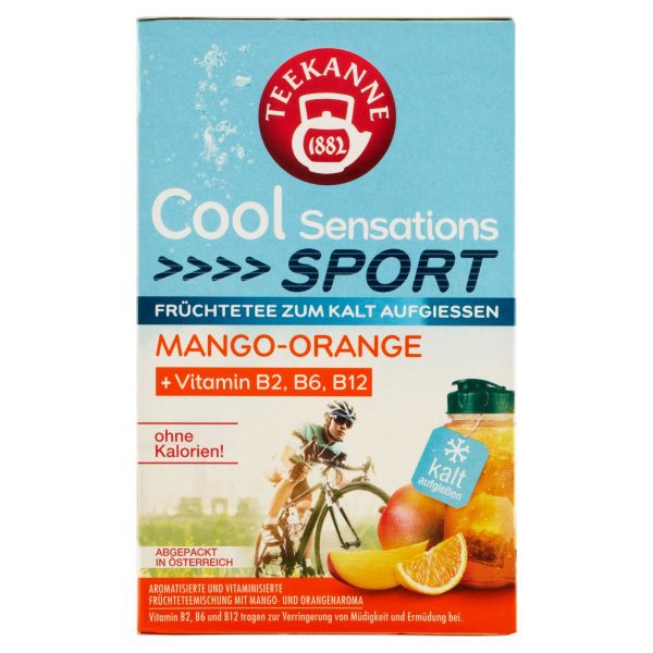 Teekanne cool Sensations Sport Mango-Pomaranč 45g 1