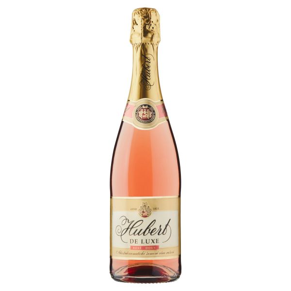 Víno šumivé sladké Hubert De Luxe Rosé 0,75l 1