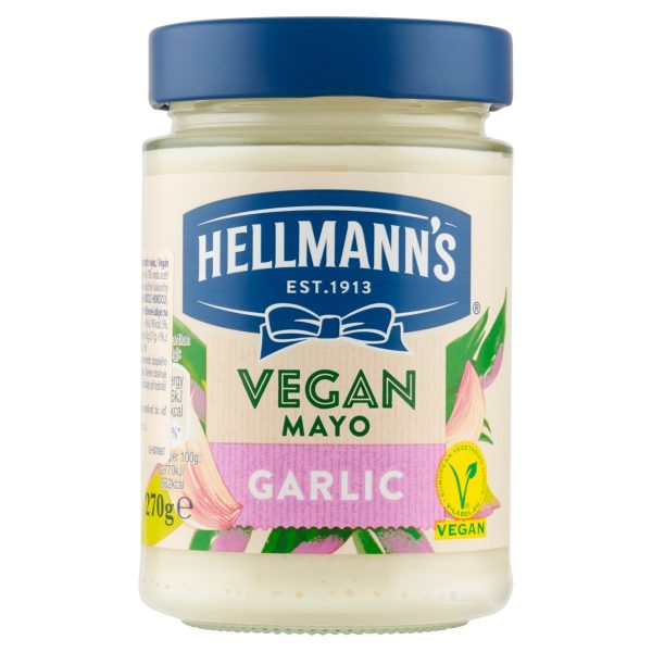 Vegan Mayo Garlic 270g Hellmann's 1