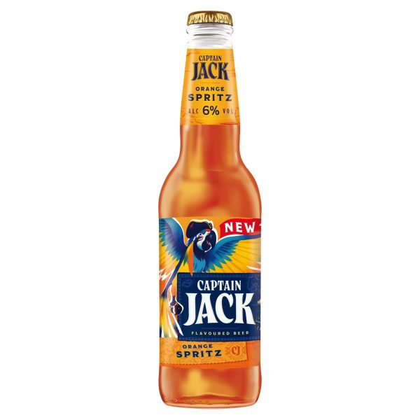 Pivo Captain Jack Orange spritz 6% 330ml sklo 1