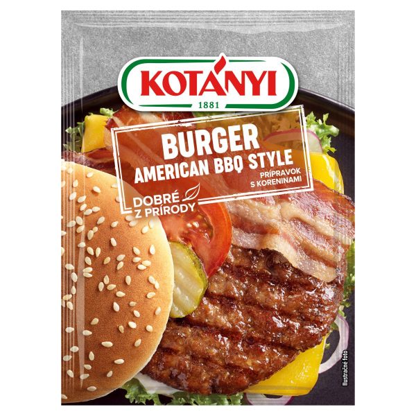 Zmes korenia Burger American BBQ Style 25g Kotányi 1
