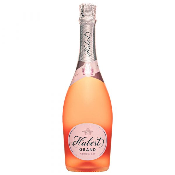 Víno šumivé Hubert Grand medium dry rosé 0,75l 1