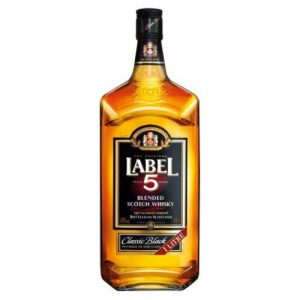 Label 5 Scotch Whisky 40% 1 l 17
