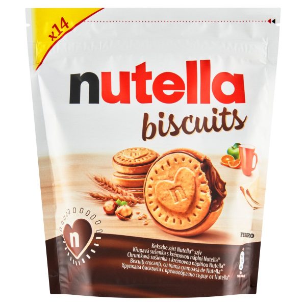Nutella Biscuits plnené sušienky 193g 1