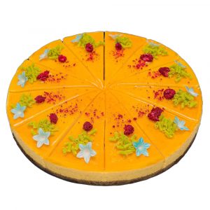 Mrazený Ovocný mangový cheesecake 12x90g Torty Adriana 20