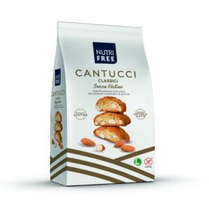 NutriFree Cantucci bezglut. sušienky mandľové 240g 1