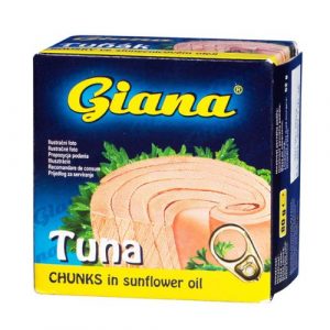 Tuniak v slnečnicovom oleji 80g Giana 15