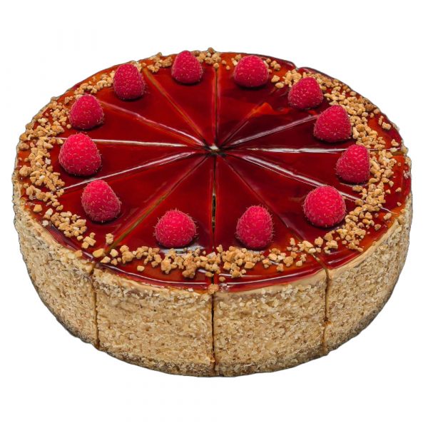 Mrazená Karamelová torta s malinami 12x100g Torty Adriana 1