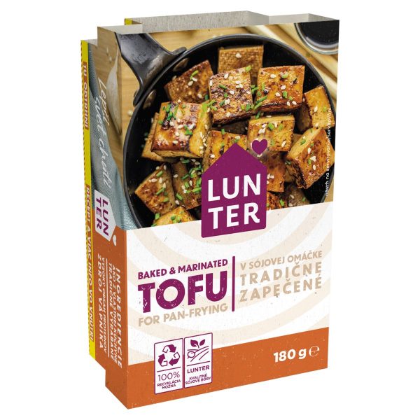 Tofu na panvicu marinované 180g Lunter 1