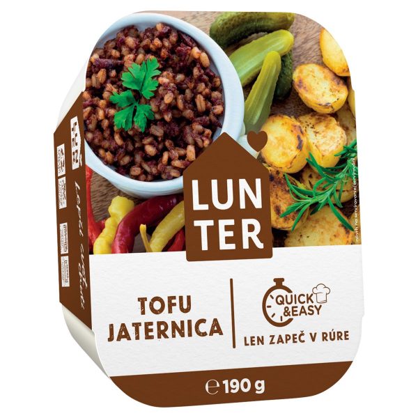 Quick&Easy tofu Jaternica 190g Lunter 1
