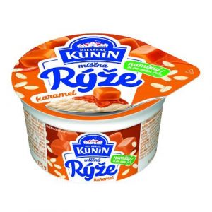 Mliečna ryža karamel 175g Kunín 3