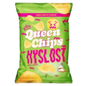 Queen Chips by Plačková soľ + ocot 70g 16