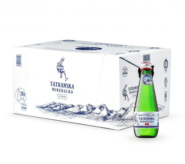 Tatranská minerálka, minerálna voda 24x330ml 1