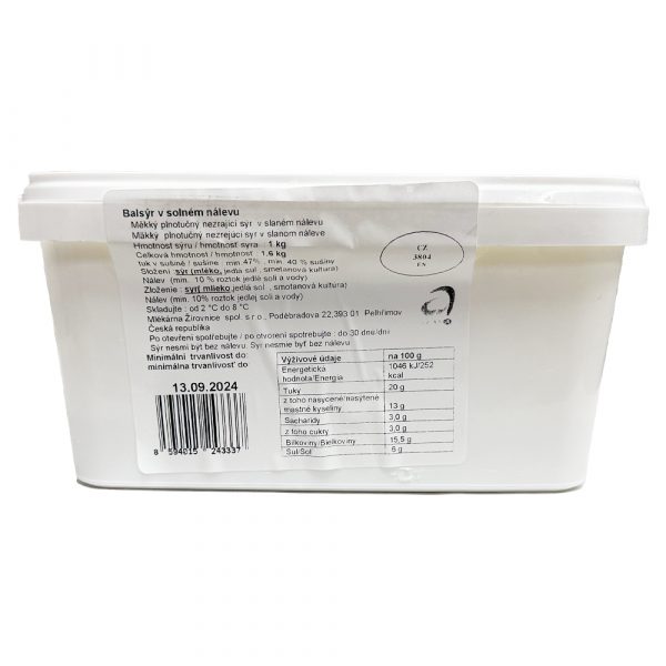 Syr Balkánsky v náleve 1kg Balsýr 1