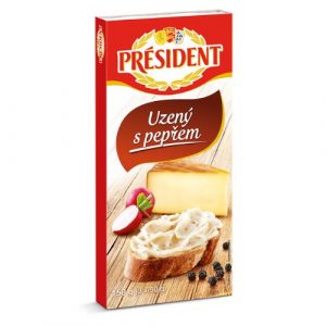 Syr tavený Údený s korením 150g Président VÝPREDAJ 11 Syr tavený Údený s korením 150g Président VÝPREDAJ 11