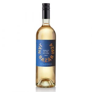 Víno b. Merlot Blanc deNoir Ján Bazar 0,75l SK 3