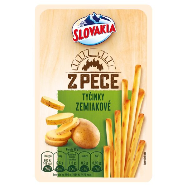 Slovakia Z pece Tyčinky zemiakové 80g 1