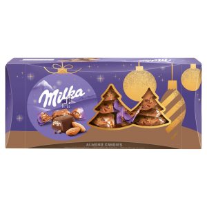 Milka salónky mandľové, mliečná čokoláda 310g 4